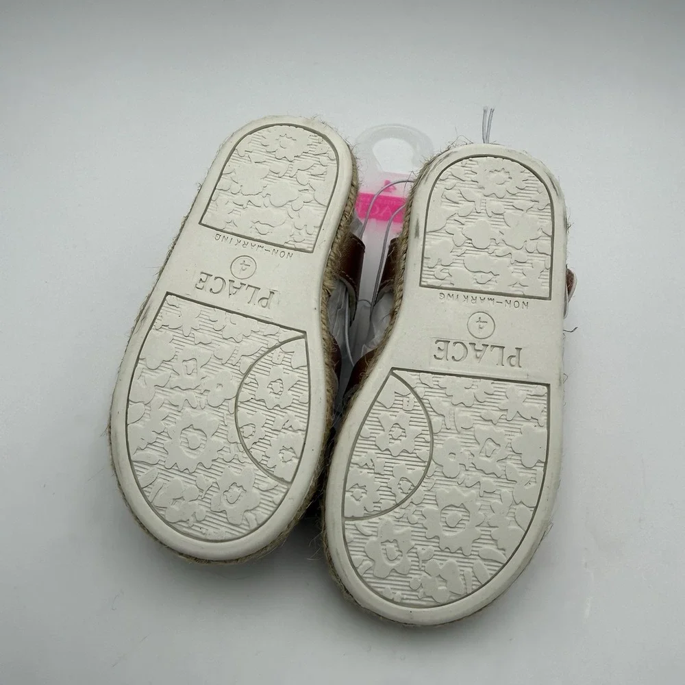The Children's‎ Place Toddler Baby Girl Sandals Size 4 Shoes NEW Rose Gold